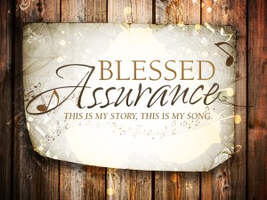 blessed assurance